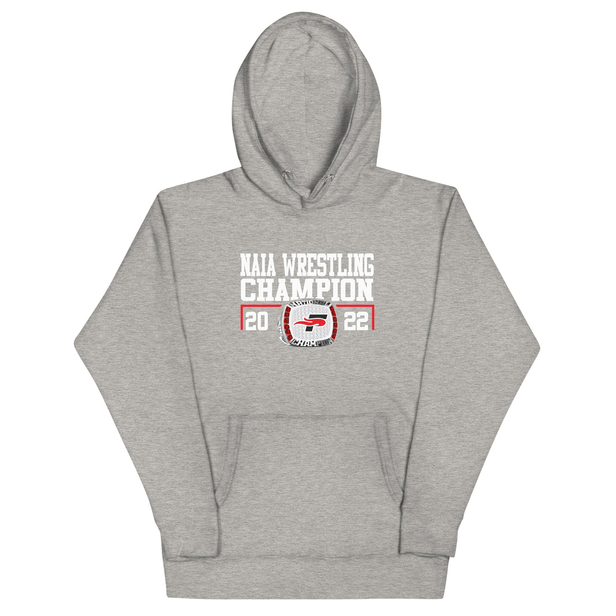 Southeastern University Wrestling 2022 NAIA Championship Ring Unisex Hoodie