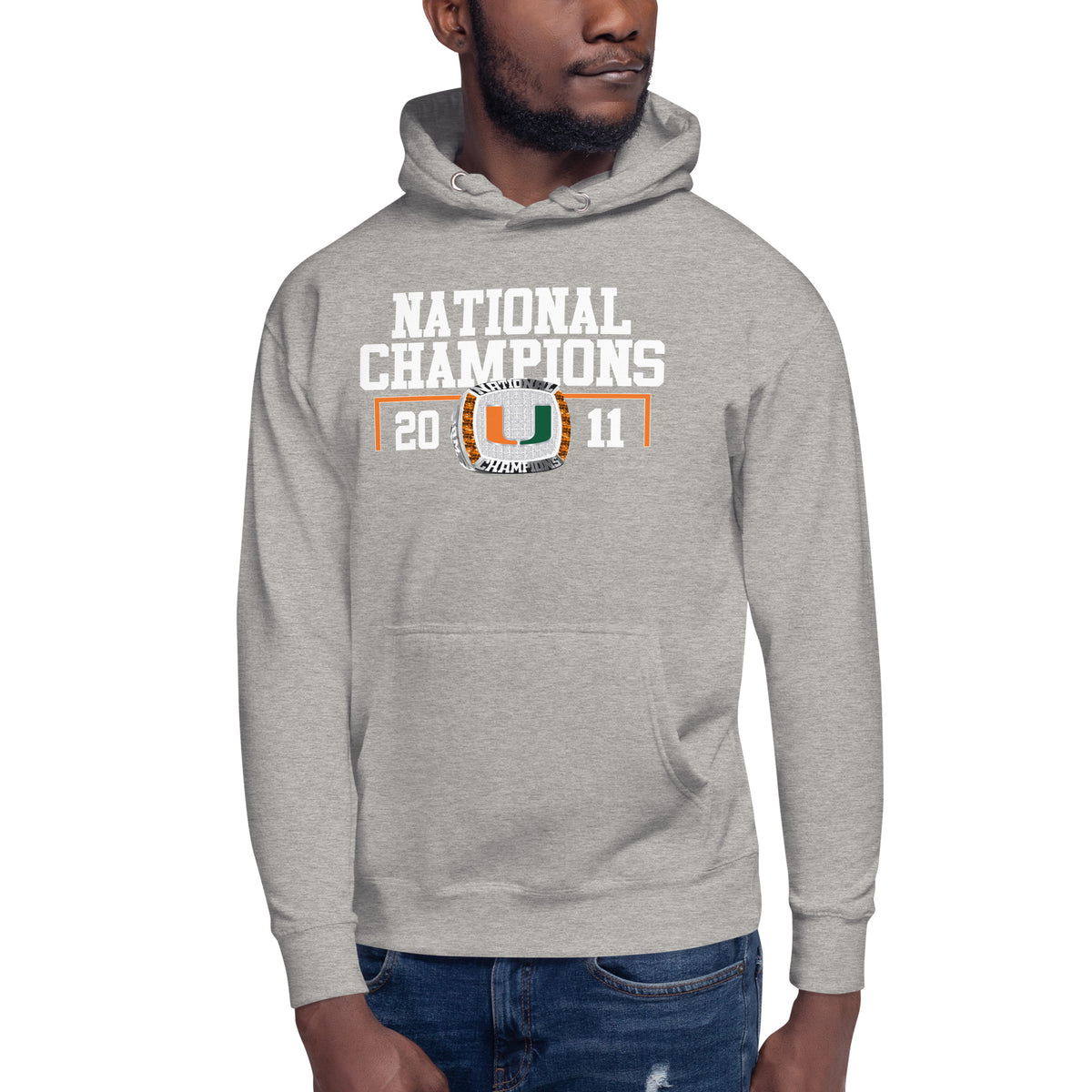 2011 Miami Hurricanes Roller Hockey National Champions Unisex Hoodie