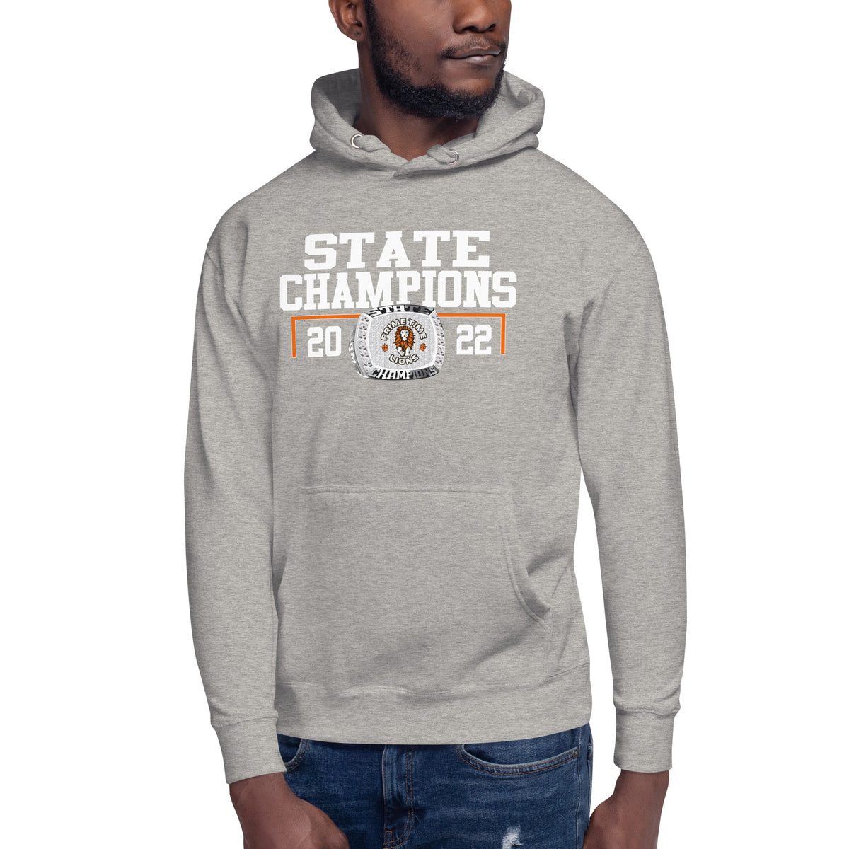 Prime Time Lions State Champions Unisex Hoodie