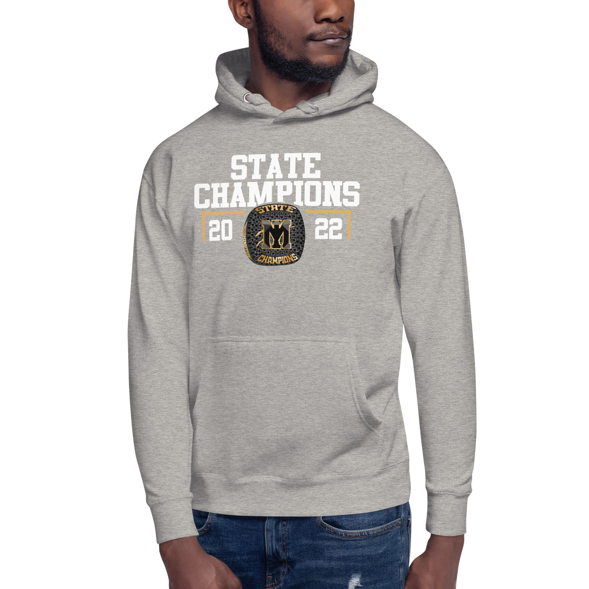 Mountain Island Charter High School State Champions (Boys Relay Ring) Unisex Hoodie