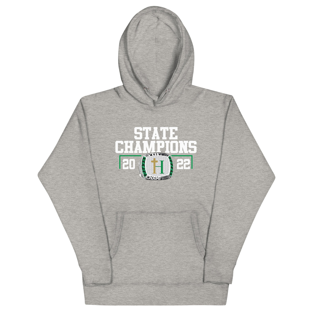 Hackett Catholic Prep 2022 State Championship Ring Unisex Hoodie