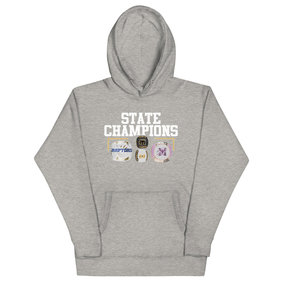 Mountain Island Charter High School 2022 Championship Rings Unisex Hoodie