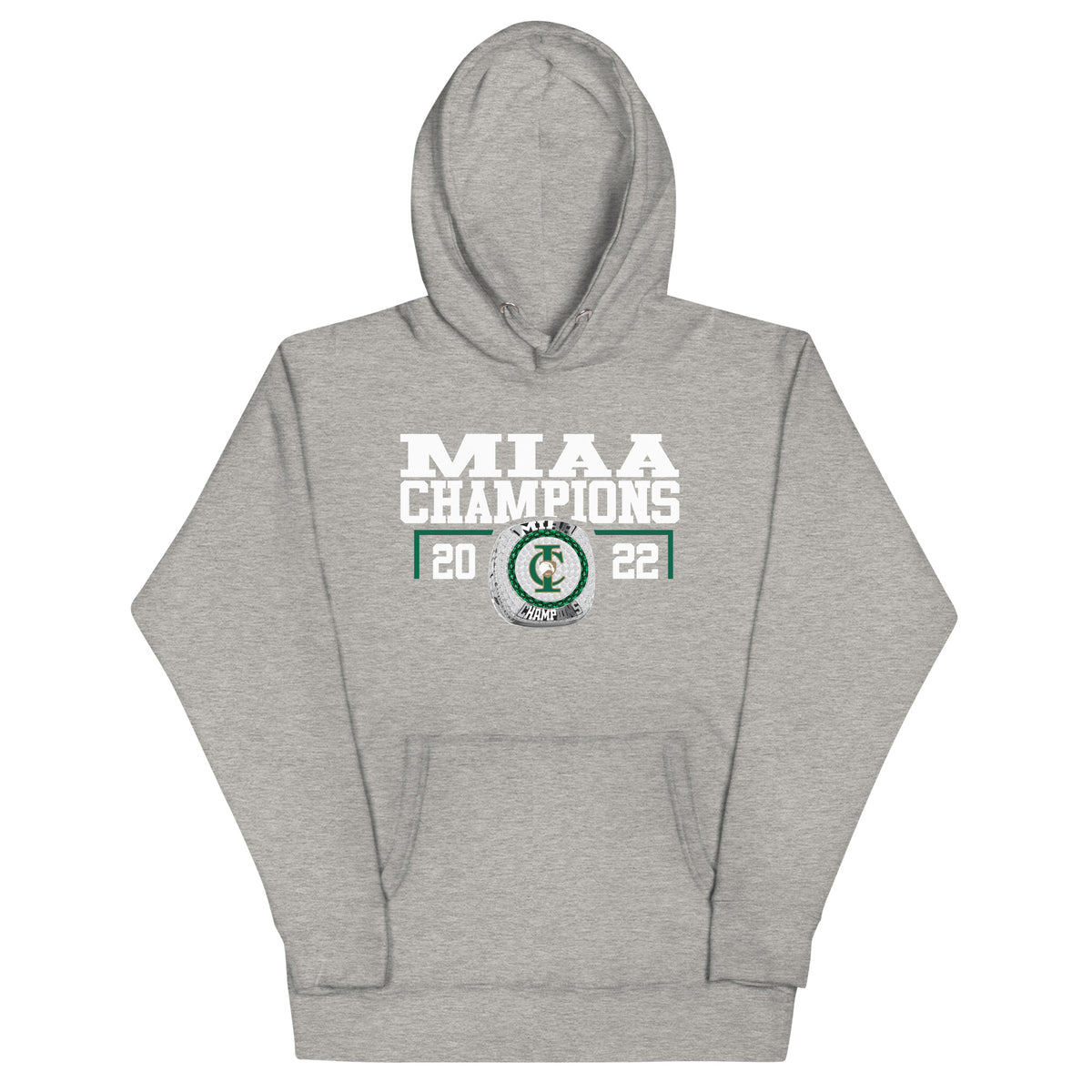 Indian Creek 2022 MIAA Championship Ring Unisex Hoodie