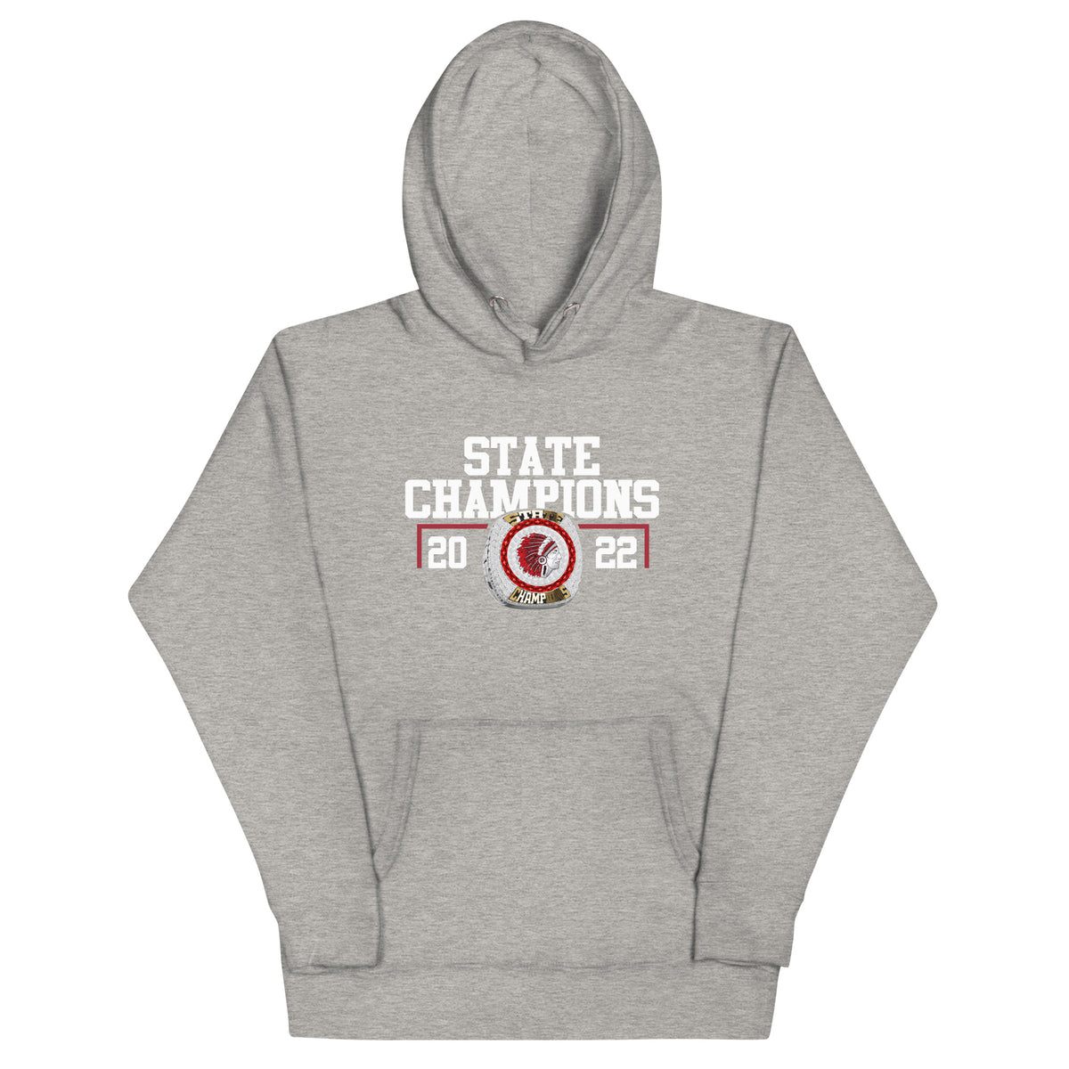 Spirit Lake High School 2022 State Championship Ring Unisex Hoodie