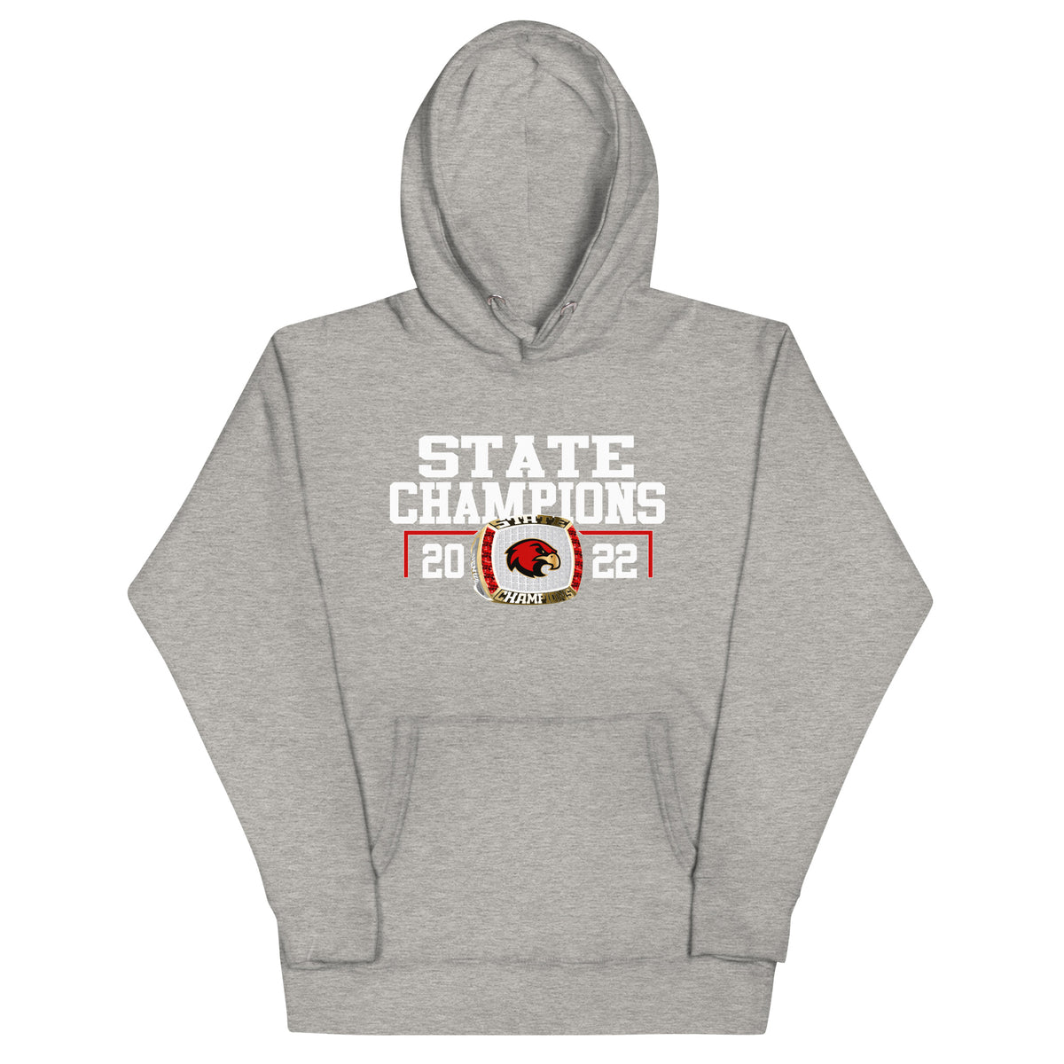 Ravenwood Lacrosse 2022 State Championship Ring Unisex Hoodie