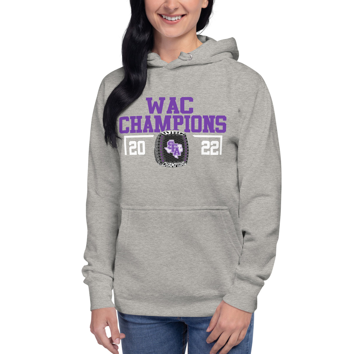Stephen F Austin State University WAC Champions Unisex Hoodie