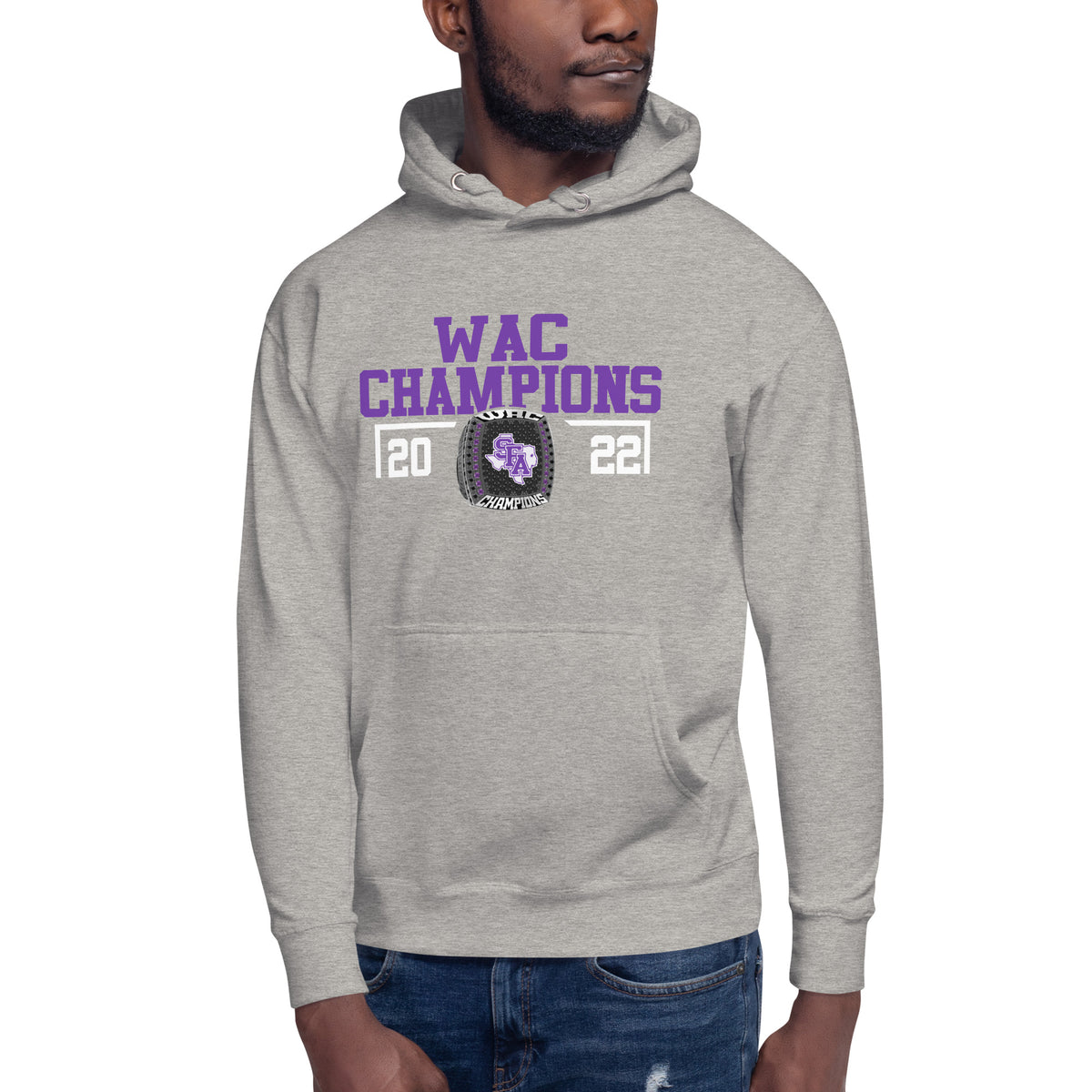 Stephen F Austin State University WAC Champions Unisex Hoodie
