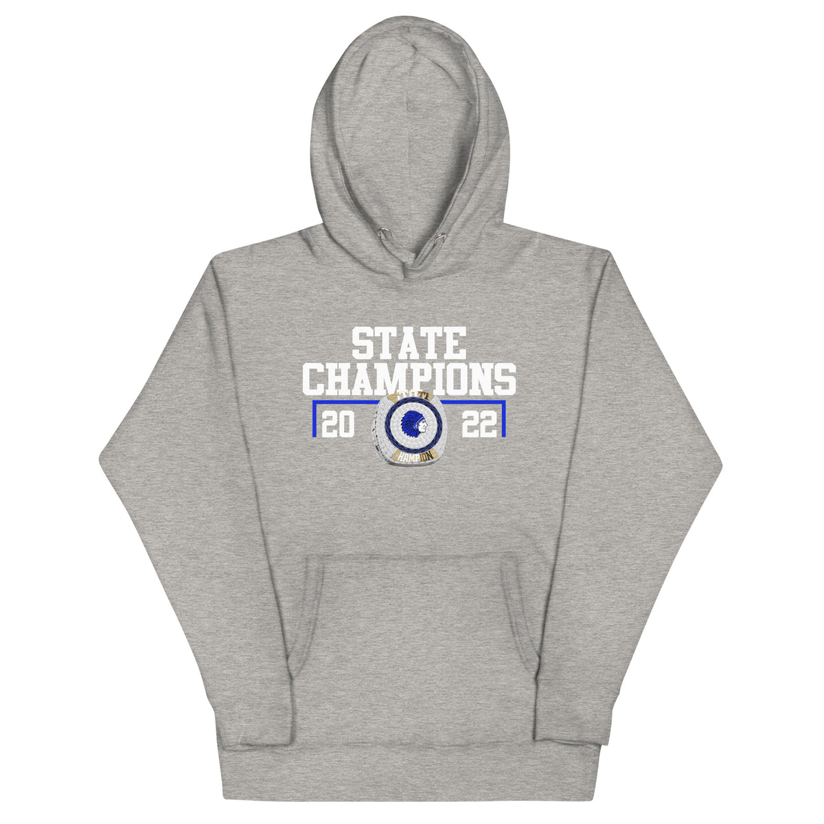 Allegany High School 2022 State Championship Ring Unisex Hoodie
