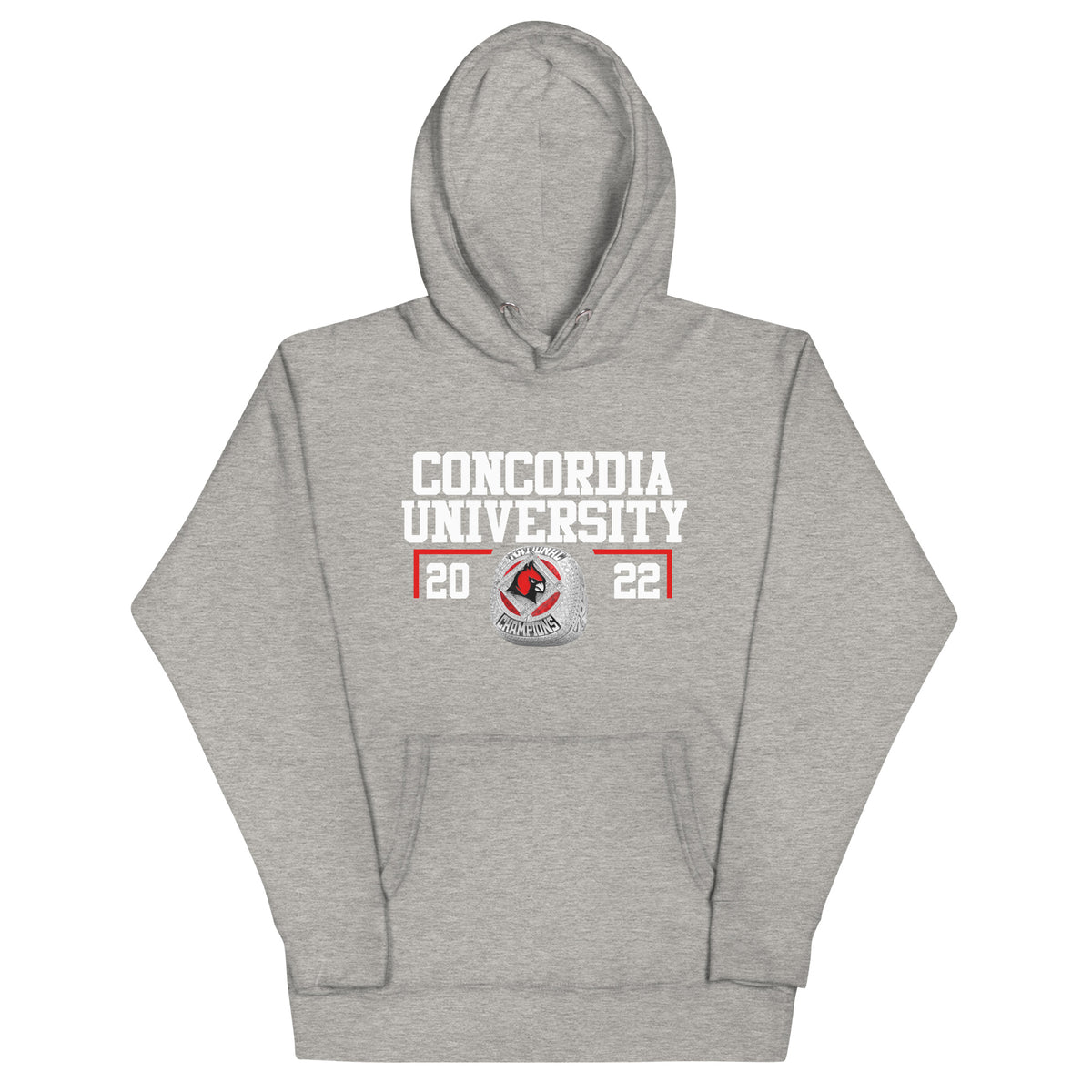Concordia University Ann Arbor 2022 National Championship Ring Unisex Hoodie