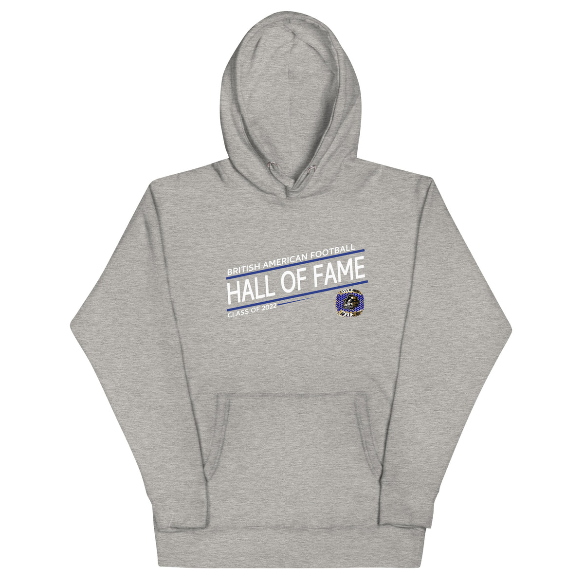 British American Football Hall of Fame Class of 2022 Championship Ring Unisex Hoodie