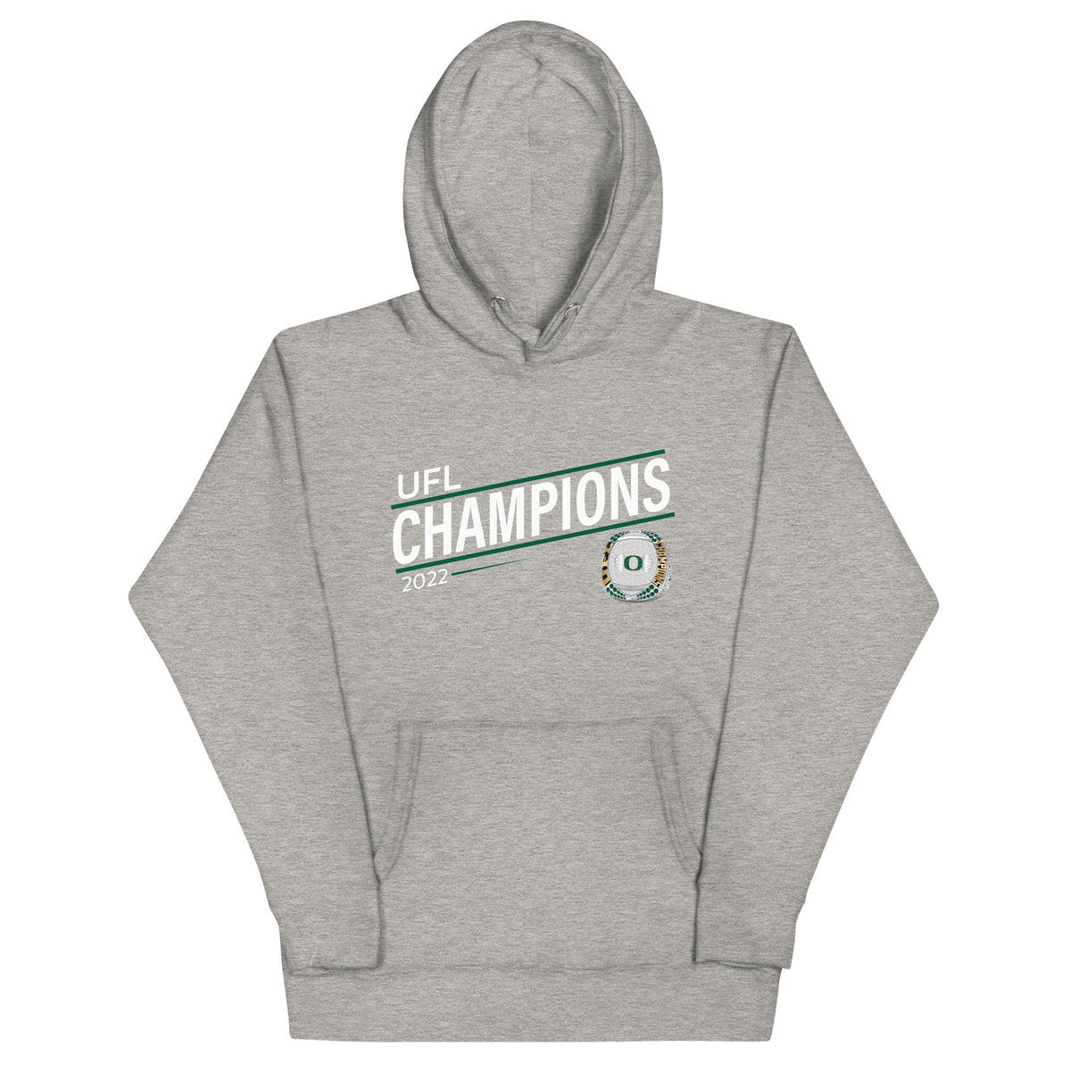 Motorcity Outlaws 2022 UFL Championship Ring Unisex Hoodie