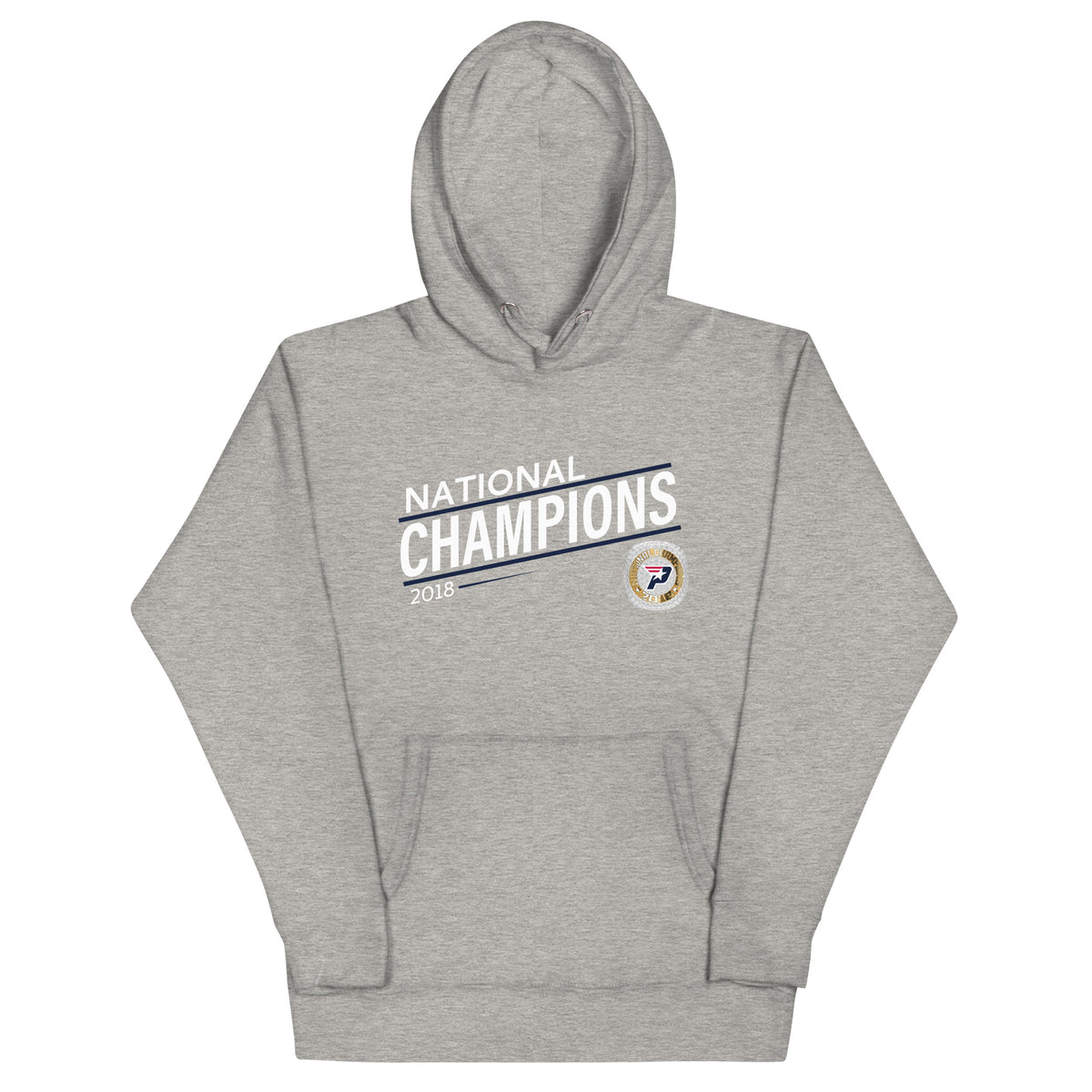 South Bay Patriots Blue Line 2018 National Championship Ring Unisex Hoodie