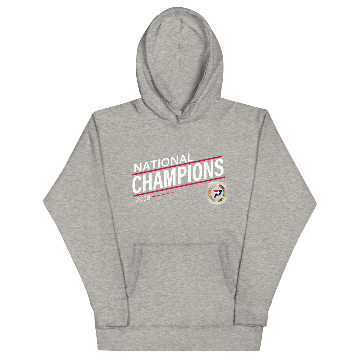 South Bay Patriots Red Line 2018 National Championship Ring Unisex Hoodie