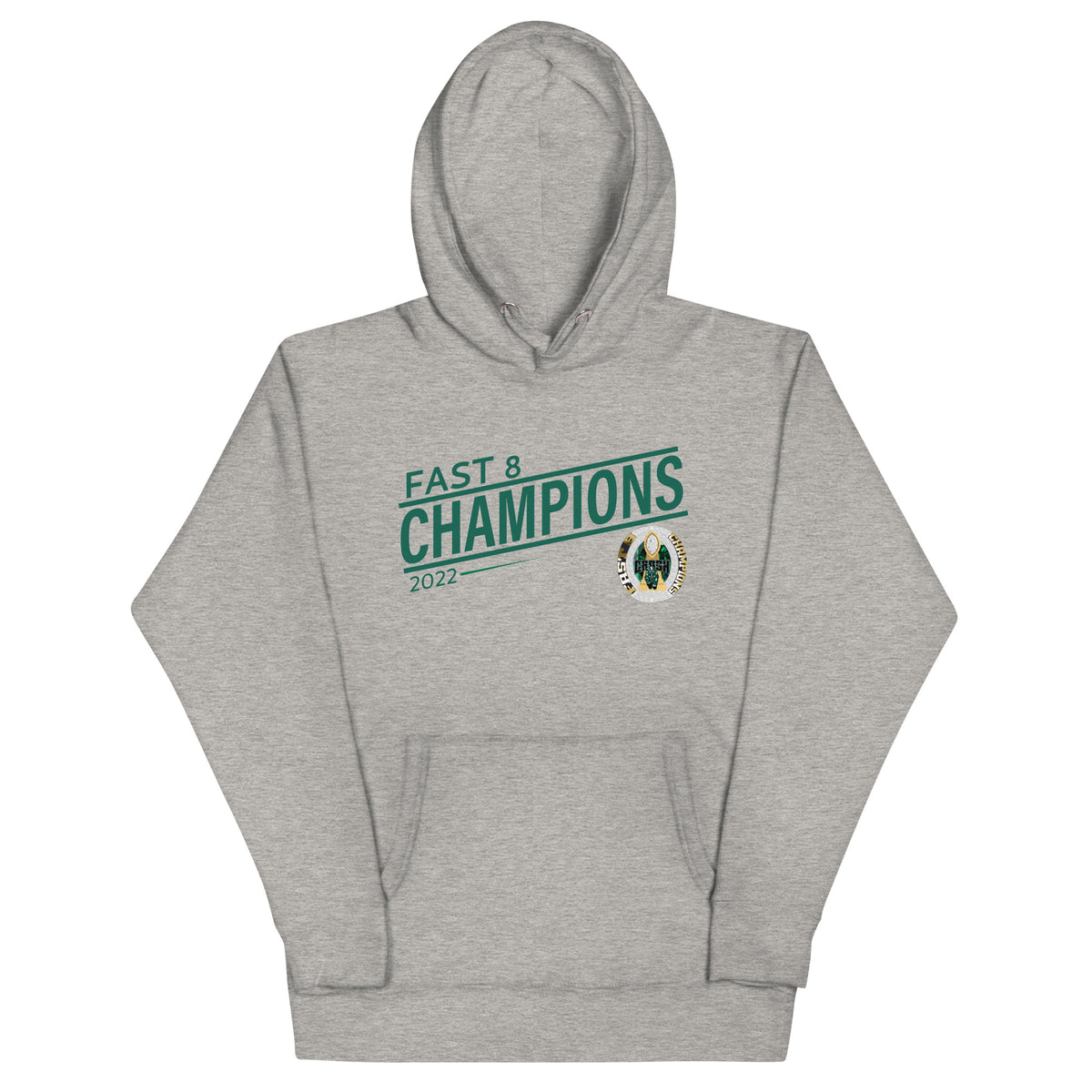 Collin County Crash Fast 8 Champions (Silver Ring) Unisex Hoodie