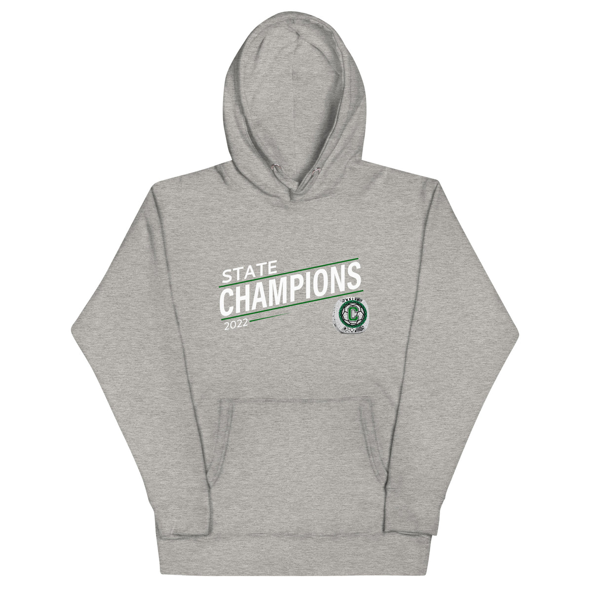 Chariho High School 2022 State Championship Ring Unisex Hoodie