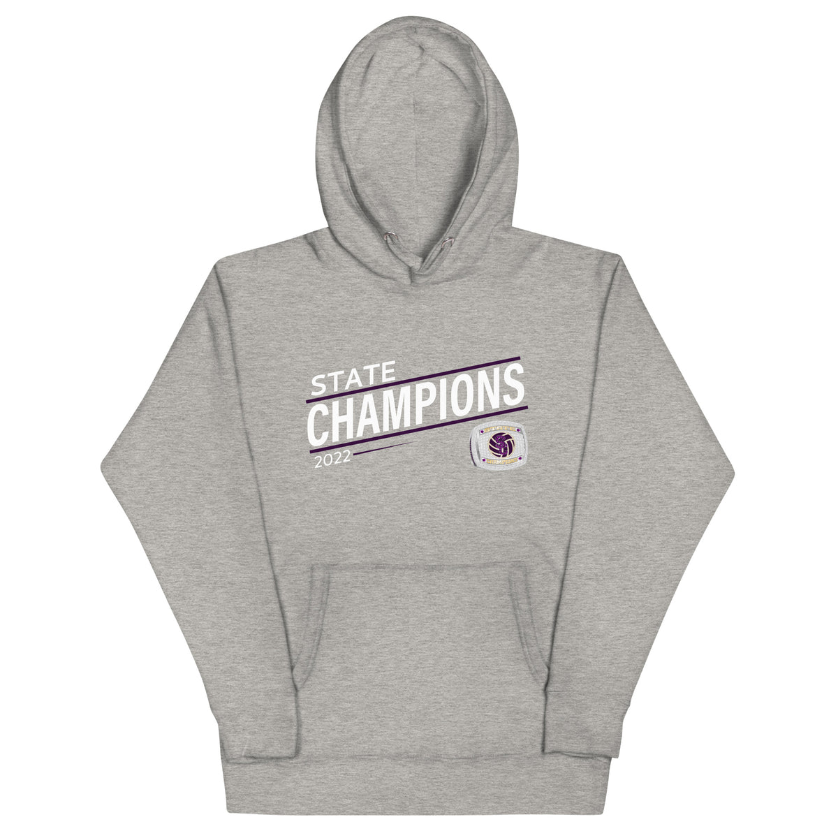 Julesburg Senior High School 2022 State Championship Ring Unisex Hoodie