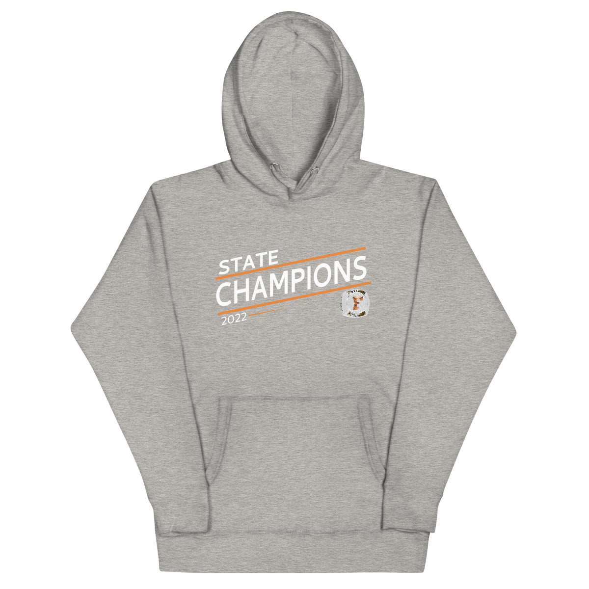 Farmington High School Baseball 2022 State Championship Ring Unisex Hoodie
