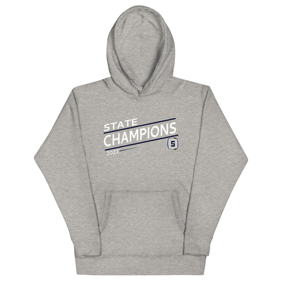 Skaneateles High School Soccer 2022 State Championship Ring Unisex Hoodie