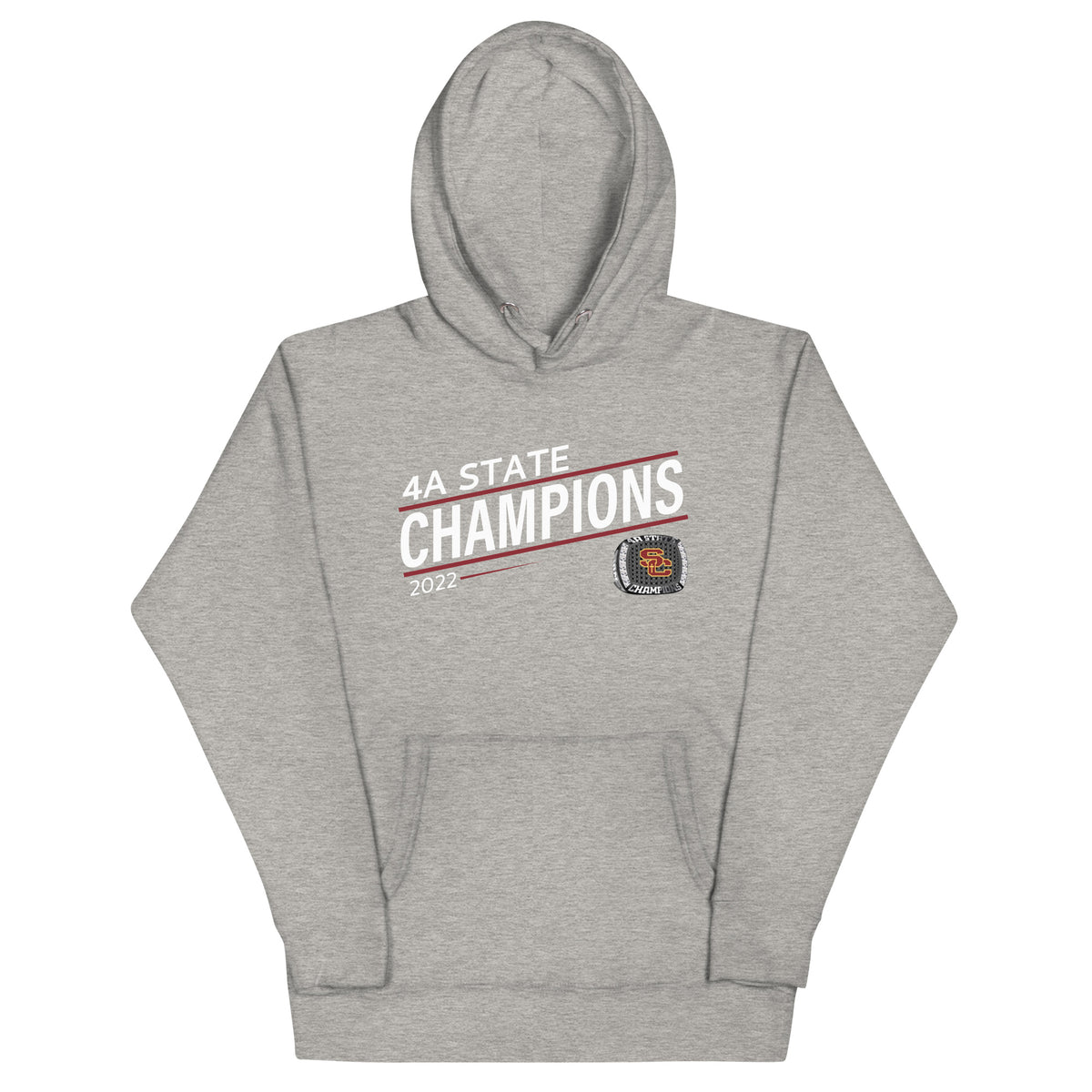 Salpointe Catholic Softball Maroon 2022 State Championship Ring Unisex Hoodie
