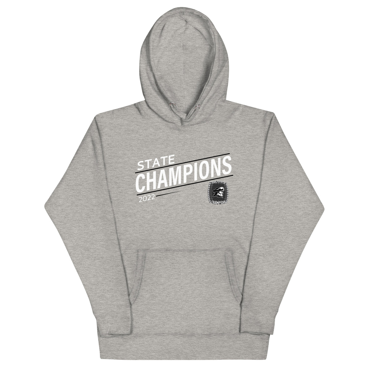 Pilgrim High School Lacrosse 2022 State Championship Ring Unisex Hoodie
