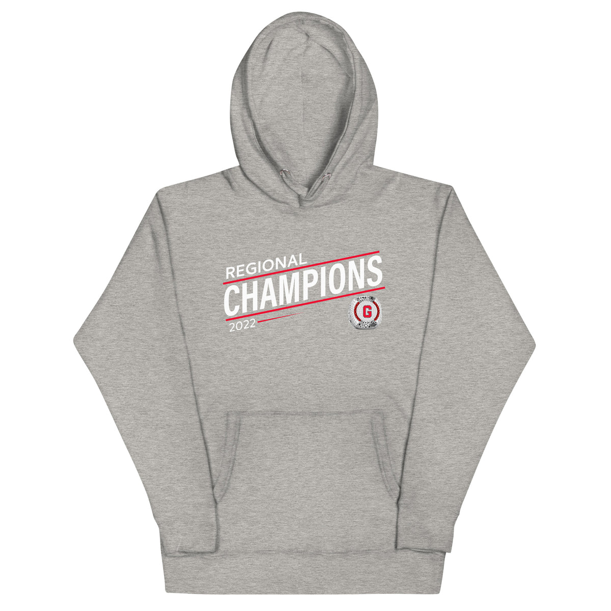 Groton Central High School Football 2022 State Championship Ring Unisex Hoodie