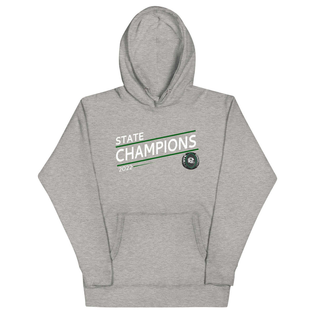 Estacada High School Football 2022 State Championship Ring Unisex Hoodie
