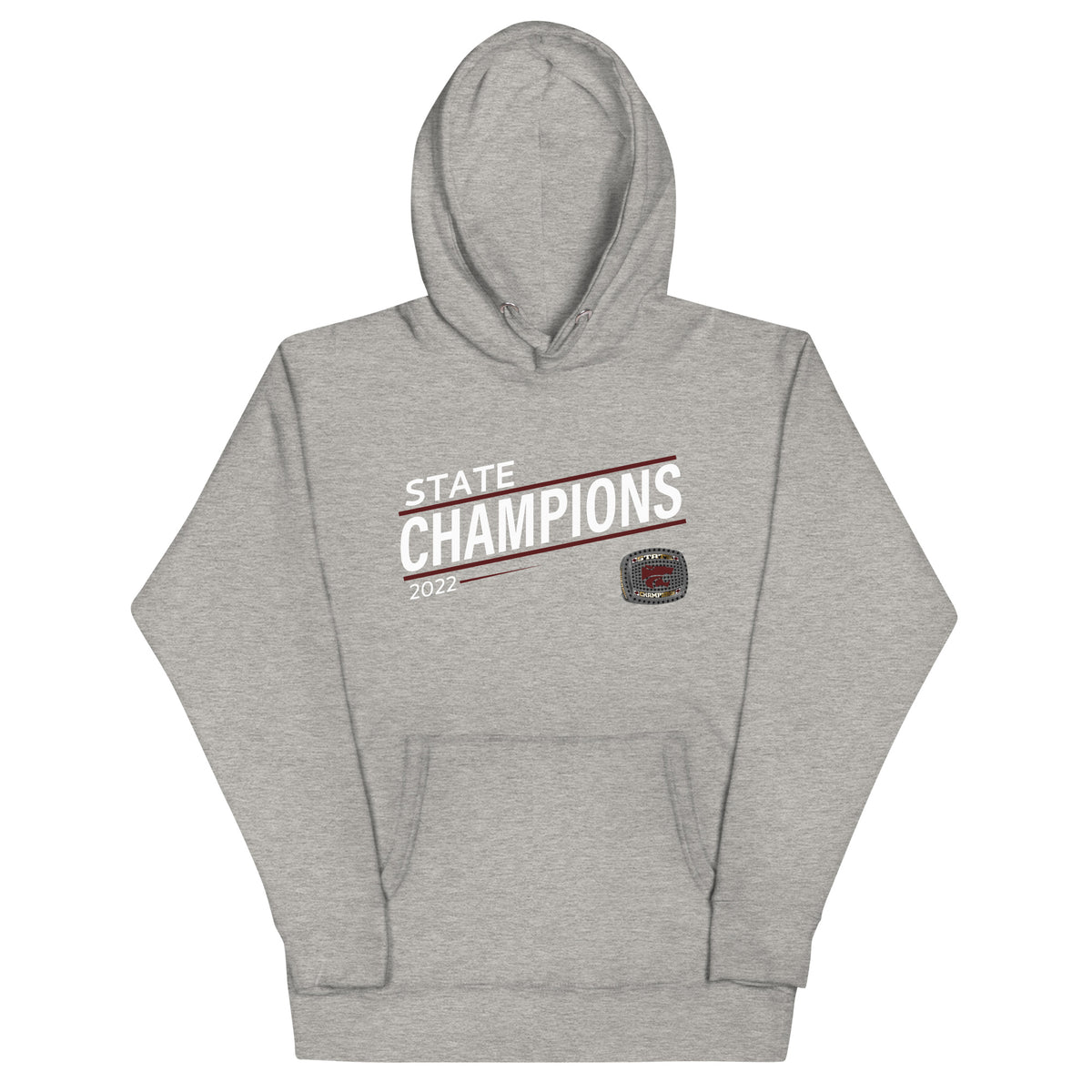Destiny Christian School Softball 2022 State Championship Ring Unisex Hoodie