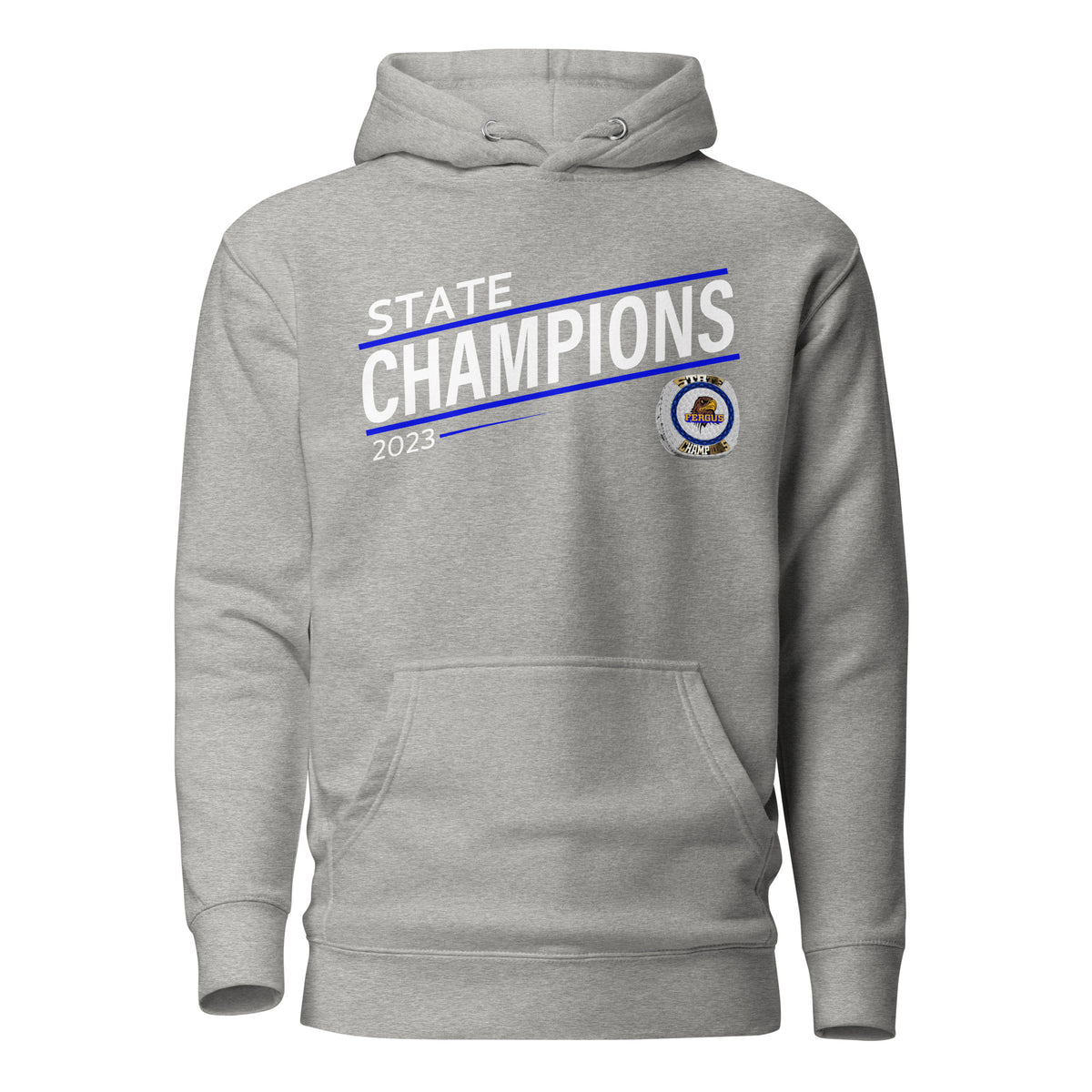 Fergus High School Basketball -Men's 2023 Unisex Hoodie