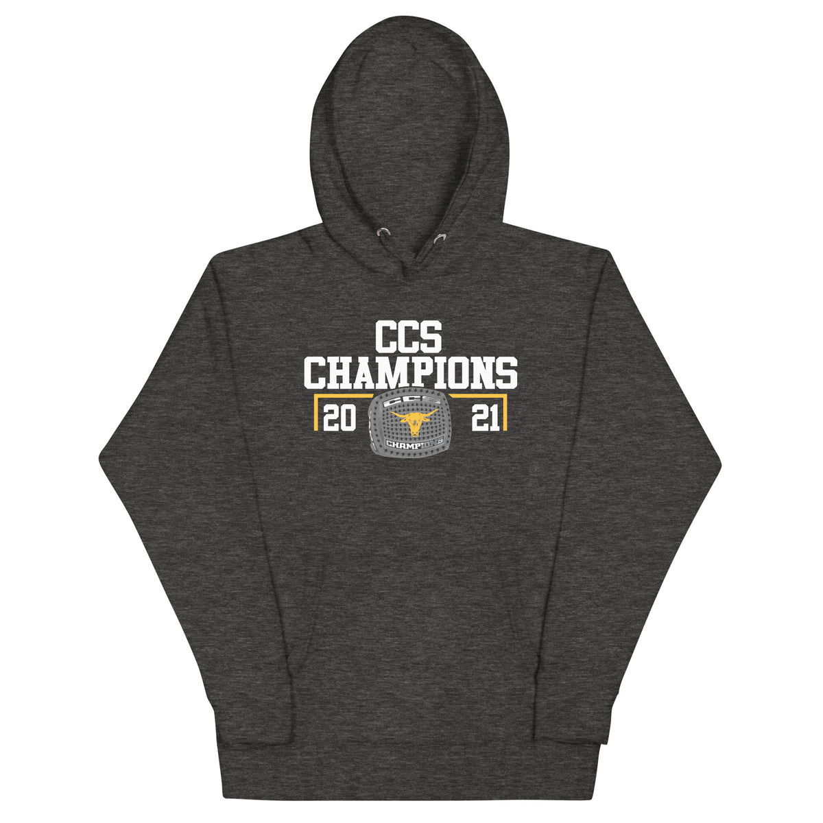 Leigh High School 2021 Baseball CCS Championship Ring Unisex Hoodie