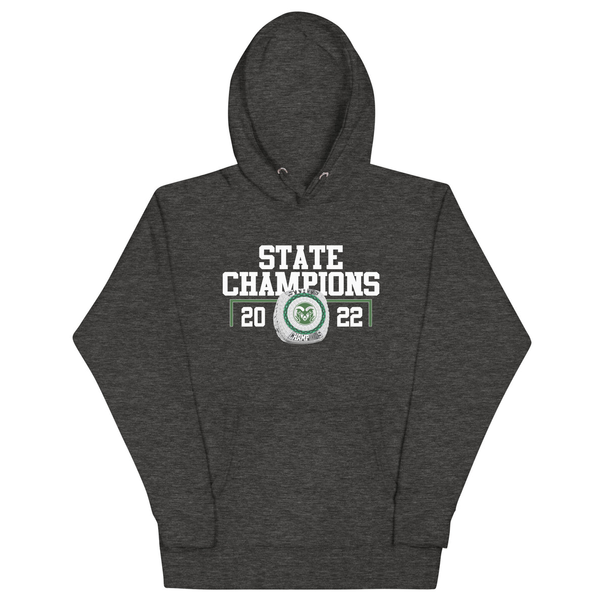 Rio Rancho Powerlifting 2022 State Championship Ring Unisex Hoodie