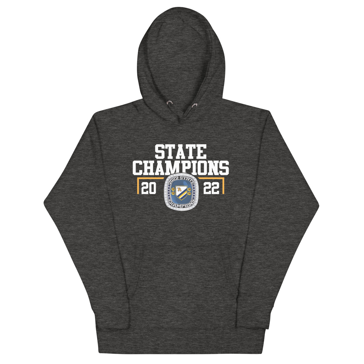 Tuscaloosa Academy Women’s Soccer 2022 State Championship Ring Unisex Hoodie