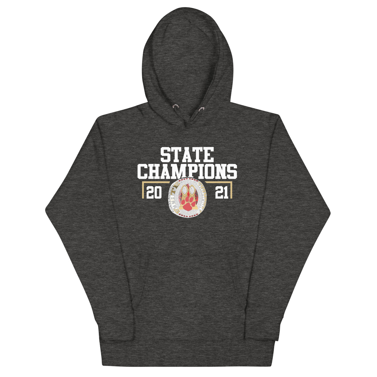 Beechwood High School 2021 State Championship Ring Unisex Hoodie
