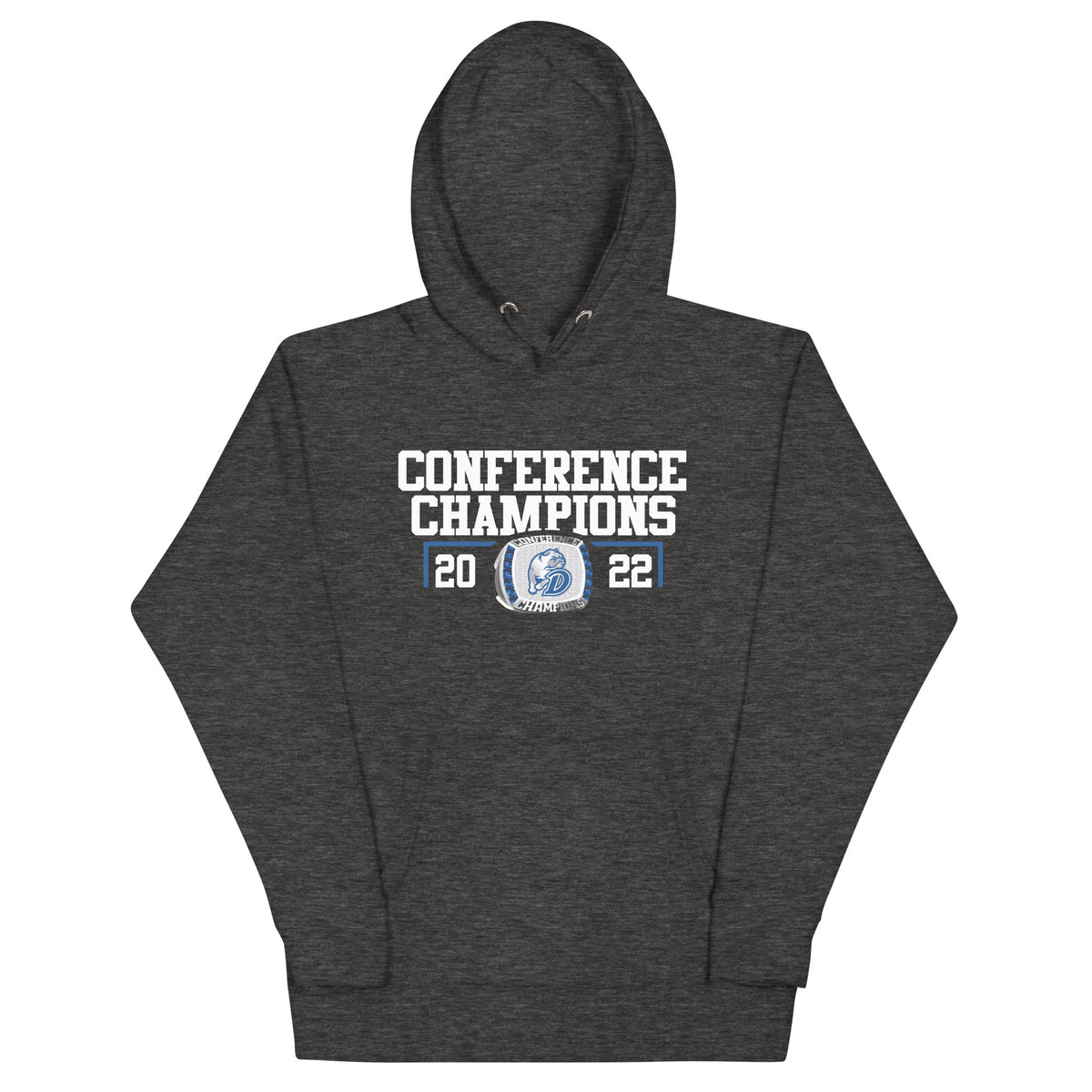 Drake University 2022 Conference Championship Ring Unisex Hoodie