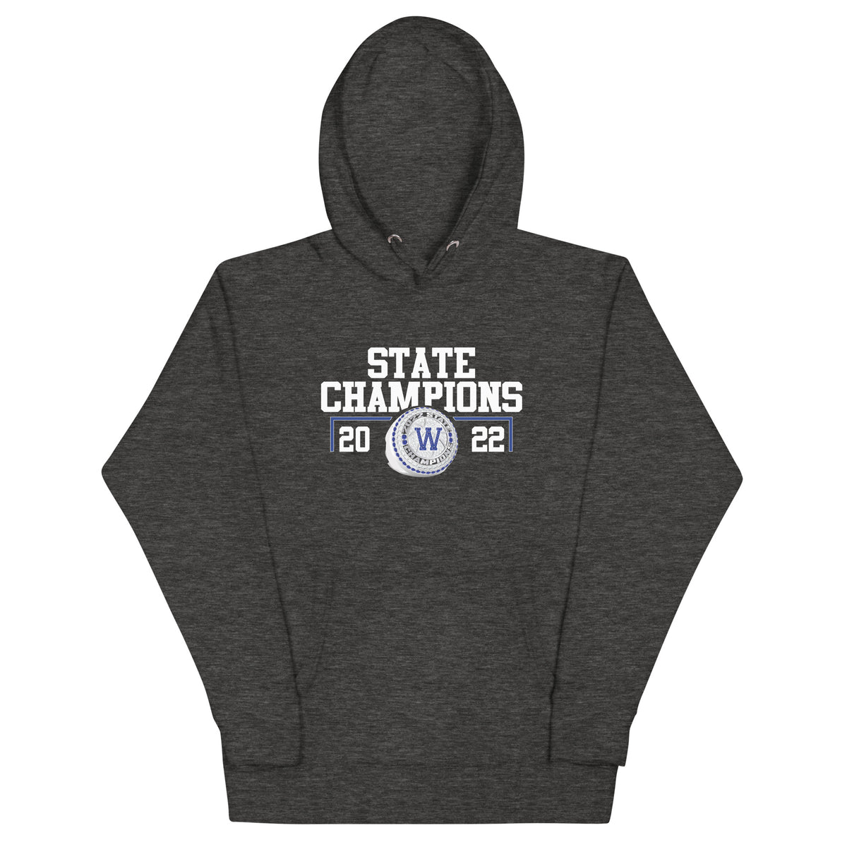 Westfield High School 2022 State Championship Ring Unisex Hoodie