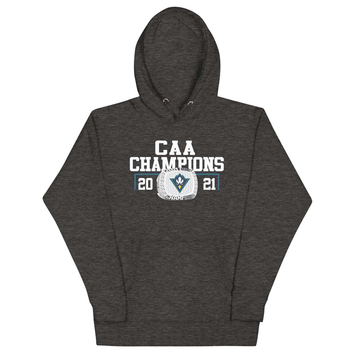 UNCW 2021 CAA Championship Ring Unisex Hoodie