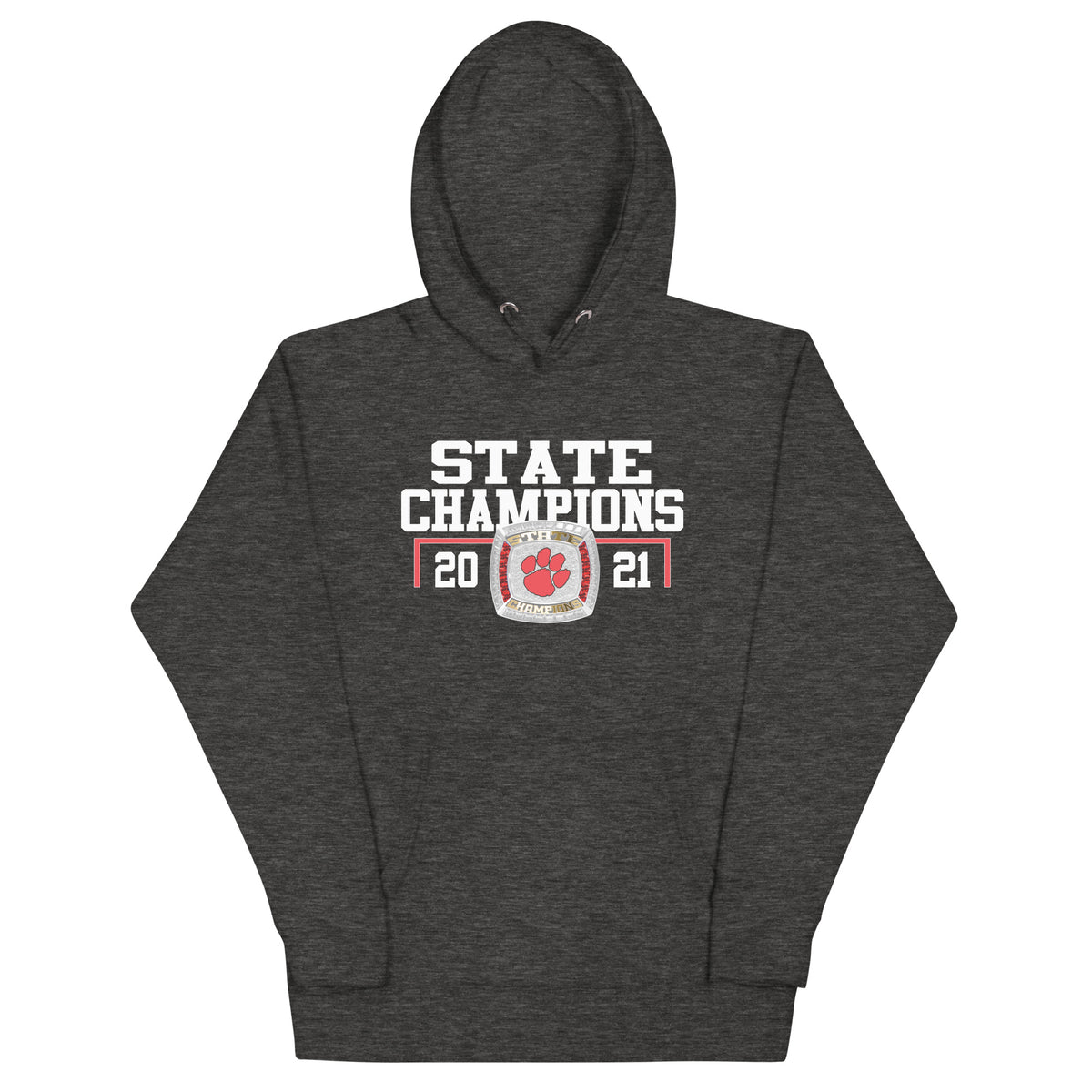 Beechwood High School 2021 State Championship Ring Unisex Hoodie
