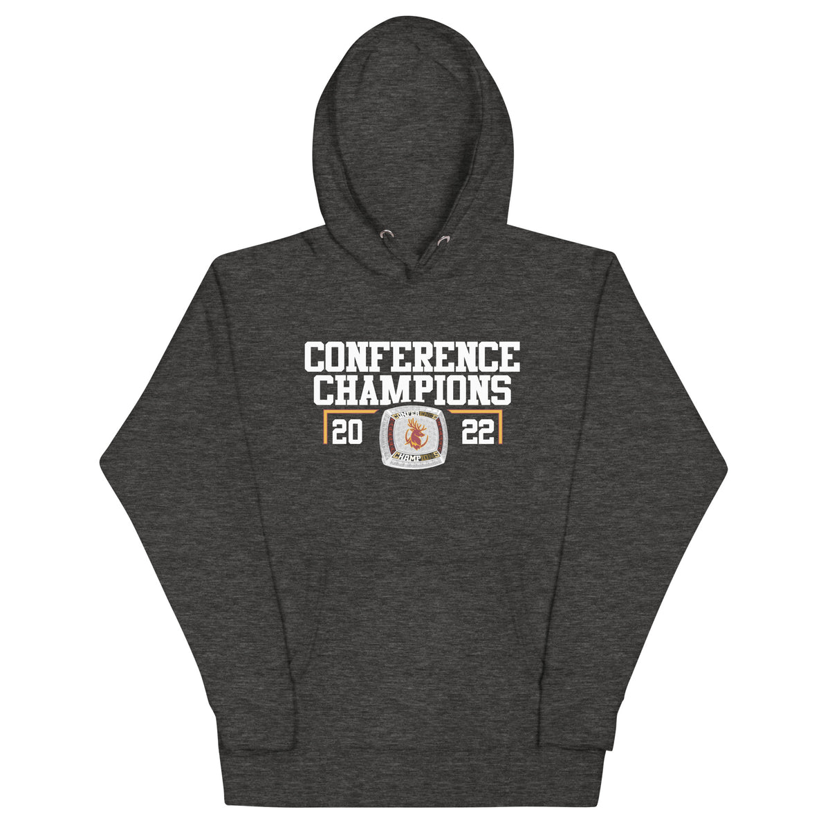 Claremont Mudd Scripps Men’s Track &amp; Field 2022 Conference Championship Ring Unisex Hoodie