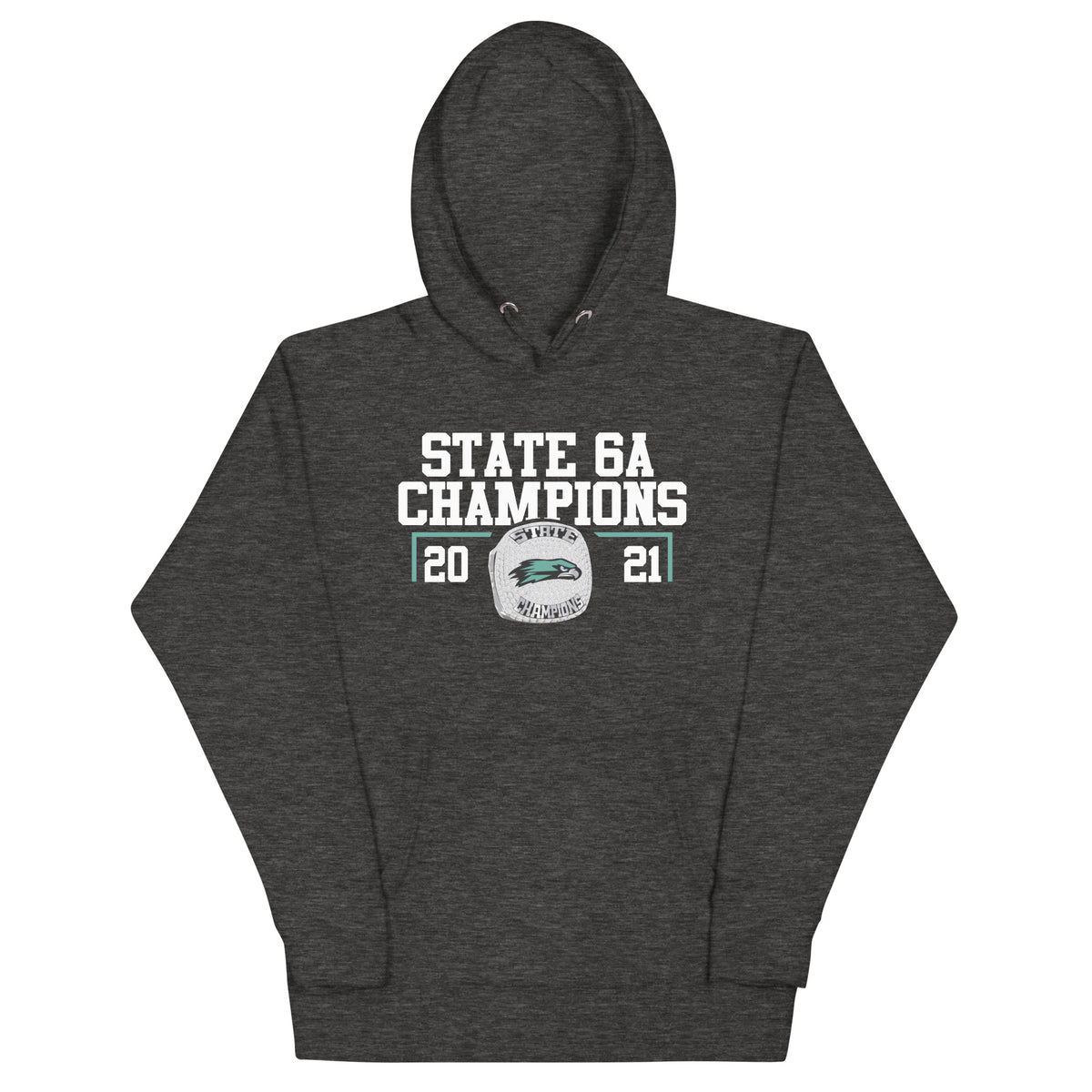 Highland High School Football 2021 State Championship Ring Unisex Hoodie