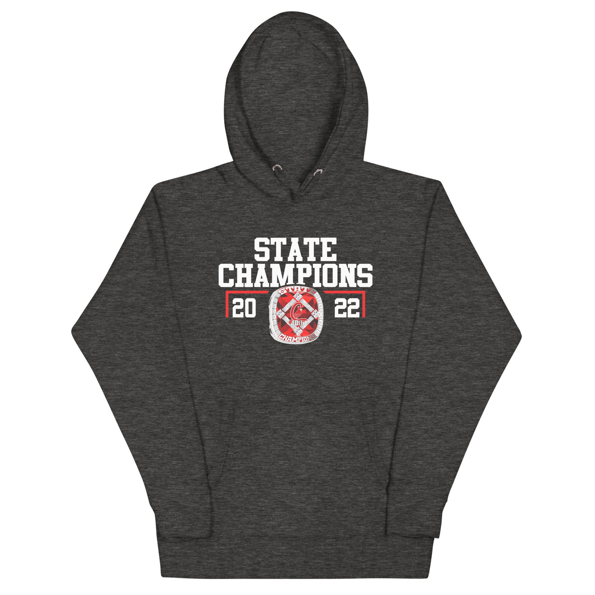Eunice High School Baseball 2022 State Championship Ring Unisex Hoodie