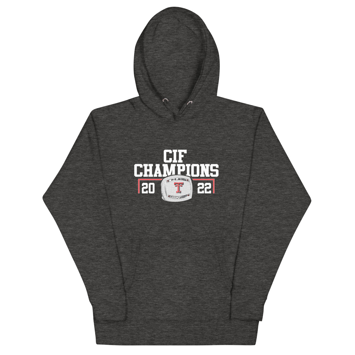 Taft Charter High School Women’s Volleyball 2021 Championship Ring Unisex Hoodie