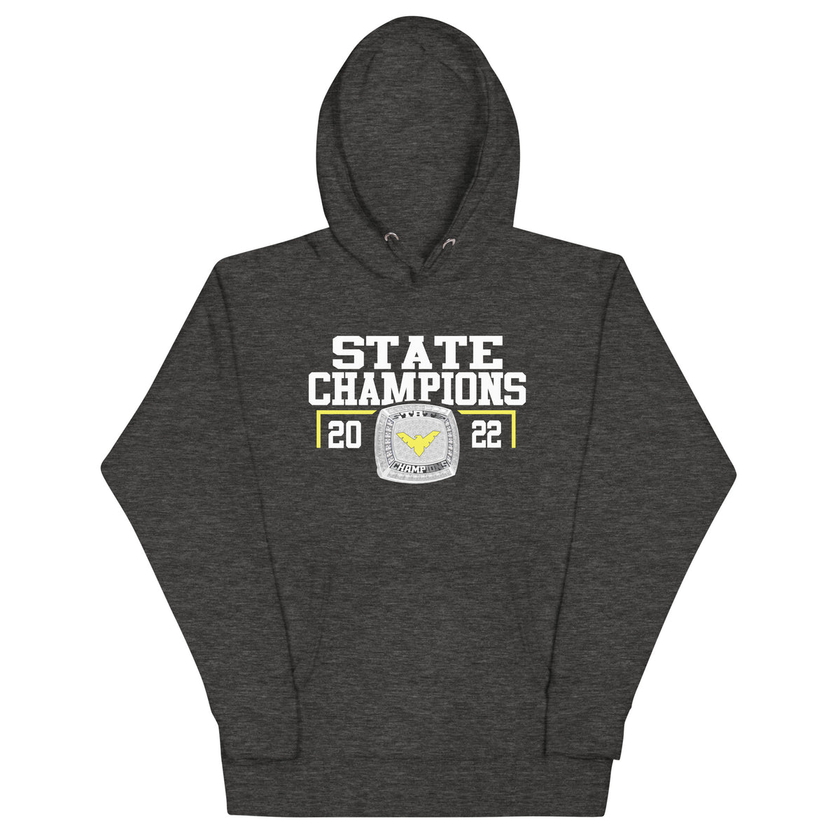 Colonel Crawford High School Women’s Track &amp; Field 2022 State Championship Ring Unisex Hoodie