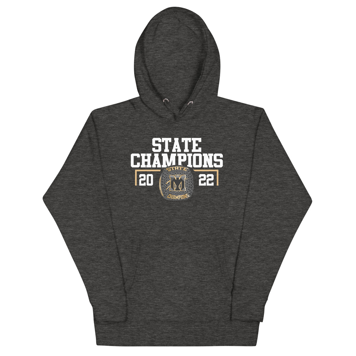 Mountain Island Charter High School State Champions (Boys Relay Ring) Unisex Hoodie