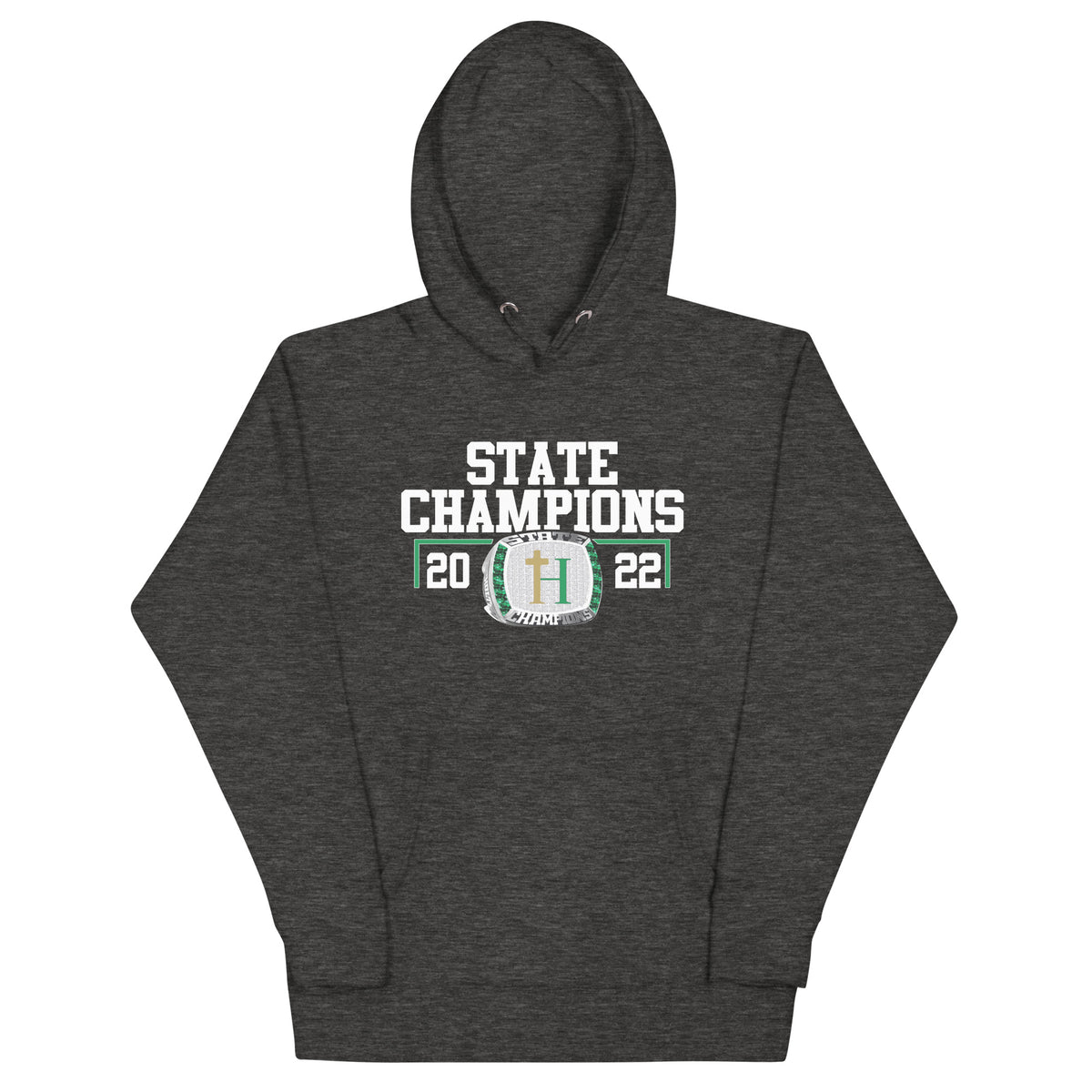 Hackett Catholic Prep 2022 State Championship Ring Unisex Hoodie