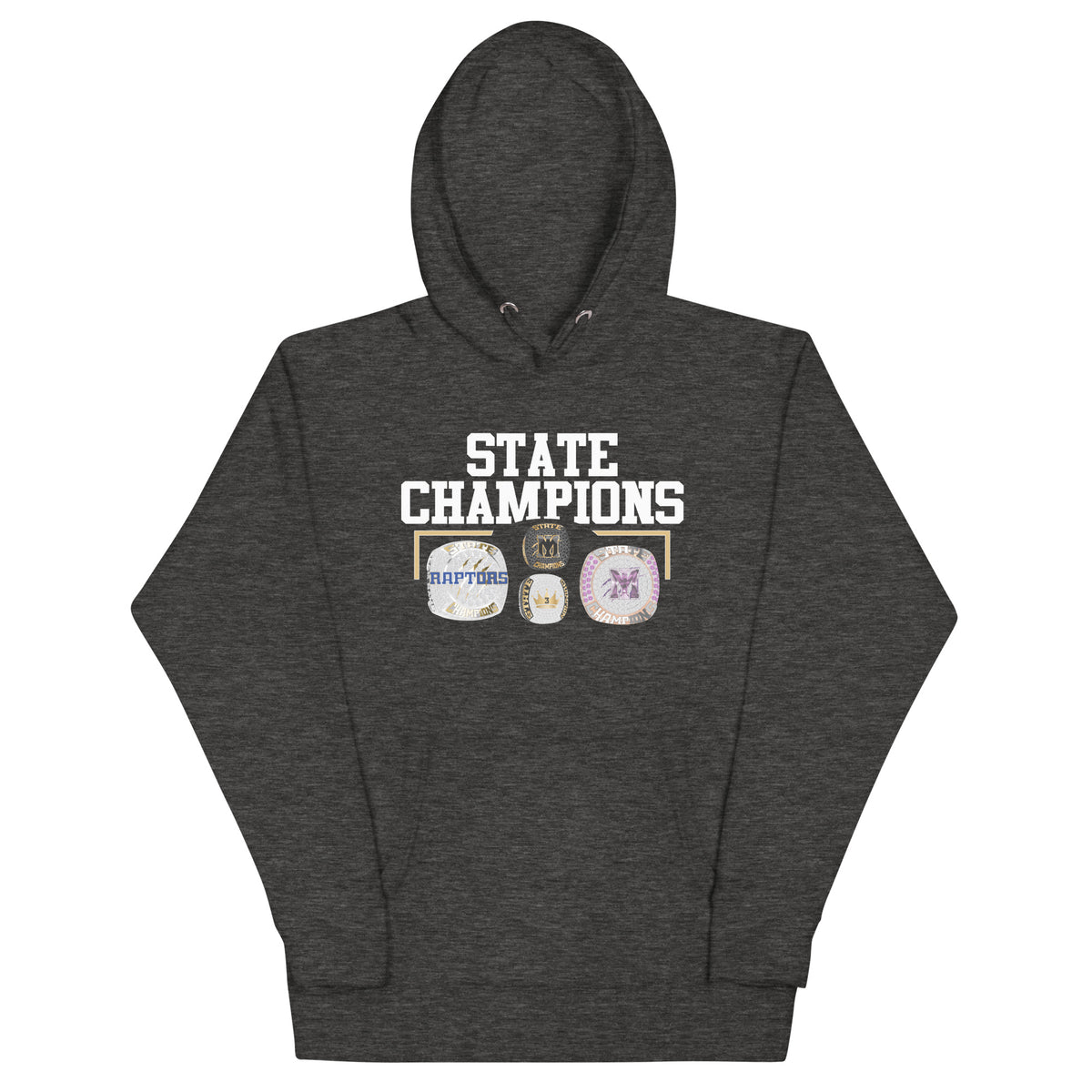 Mountain Island Charter High School 2022 Championship Rings Unisex Hoodie