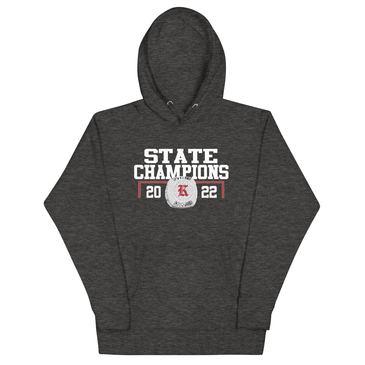 John F Kennedy High School 2022 State Championship Ring Unisex Hoodie