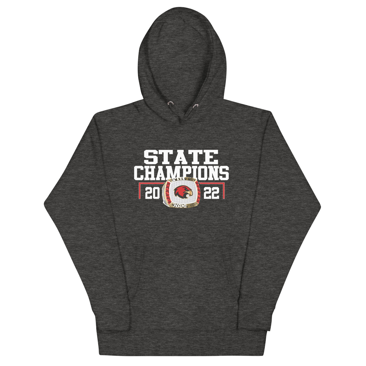 Ravenwood Lacrosse 2022 State Championship Ring Unisex Hoodie