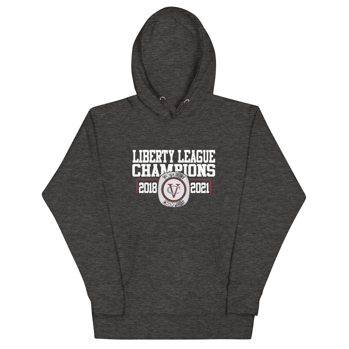Vassar College Field Hockey 2022 Conference Championship Ring Unisex Hoodie