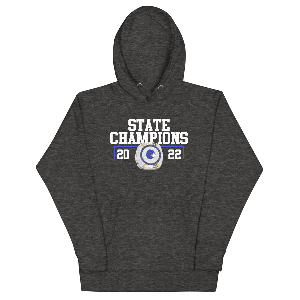 Allegany High School 2022 State Championship Ring Unisex Hoodie