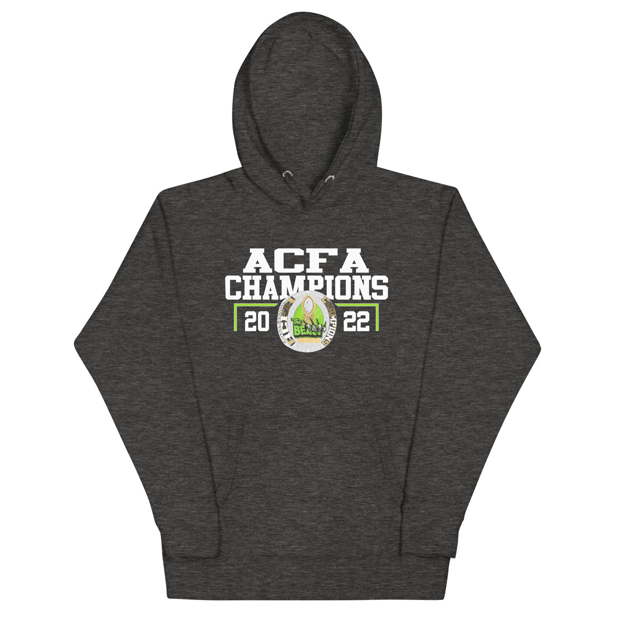 Virginia Beast 2022 ACFA Championship Ring Unisex Hoodie