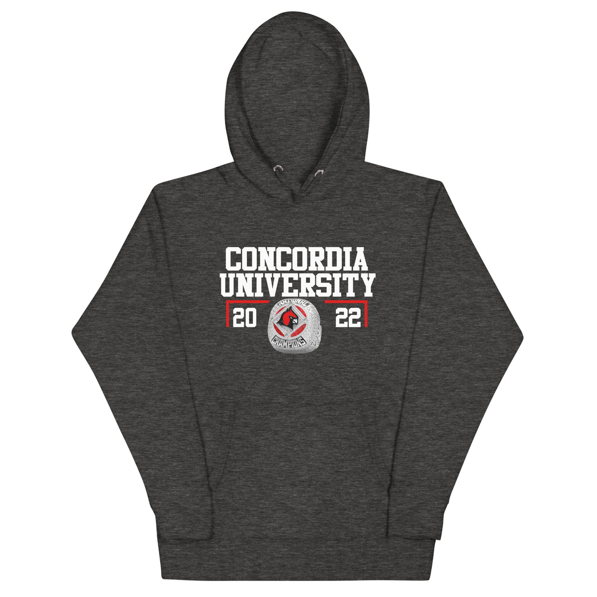 Concordia University Ann Arbor 2022 National Championship Ring Unisex Hoodie
